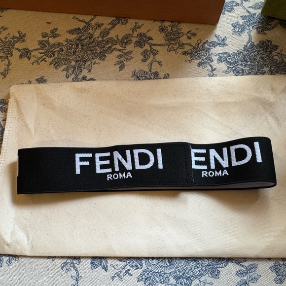 Fashion Monochrome Logo Headband